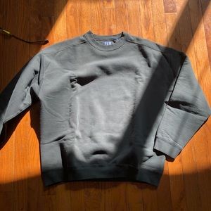 Solid black sweatshirt
